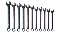 11 Piece Supercombo Wrench Set - Black Oxide Finish SAE; 1-5/16 - 2"; Tools Only - Top Tool & Supply