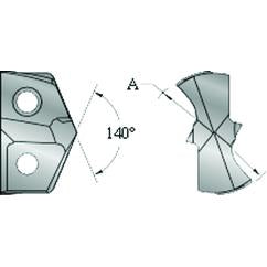 1/2 Dia. - Series 12 C2 AM300 GEN3 XT Blade - Top Tool & Supply