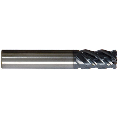 10.0 End Mill 4FL 0.50R TA - Z-CARB HTA 10x10x22x72 - Exact Industrial Supply