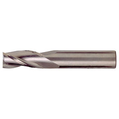 ‎3/4″ × 3/4″ × 1-1/2″ × 4″ RHS / RHC Solid Carbide 3-Flute Square End Single End General Purpose End Mill - TiAlN - Exact Industrial Supply