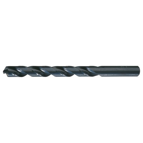 13.80mm RHS / RHC HSS 118 Degree Radial Point General Purpose Jobber Length Drill - Steam Oxide - Exact Industrial Supply