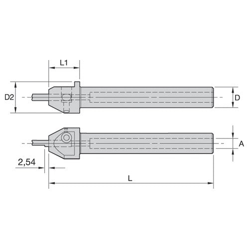 ATBI50015 WG A SERIES STEEL TOOLHOLDER - Exact Industrial Supply