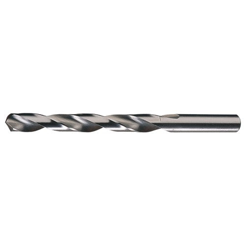 #25 RHS / RHC HSS 118 Degree Radial Point Slow Spiral Jobber Drill - Bright - Exact Industrial Supply