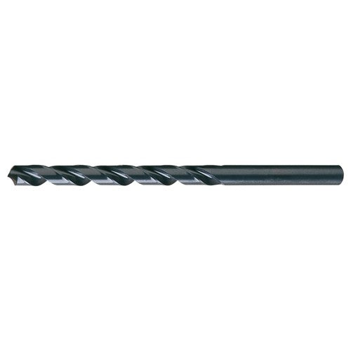 31/64 RHS / RHC HSS 118 Degree Radial Point General Purpose Taper Length Drill - Steam Oxide - Exact Industrial Supply