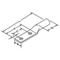 31172 COPPER TWO HOLE LONG BARREL - Top Tool & Supply