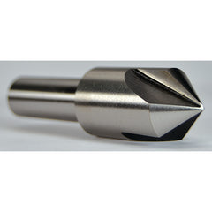 ‎1″ Size-1/2″ Shank-60° 3 Flute Center Countersink - Top Tool & Supply