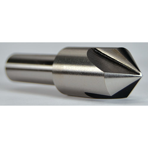 ‎3/4″ Size-1/2″ Shank-82° 3 Flute Center Countersink - Top Tool & Supply