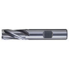 ‎1″ × 1″ × 1″ × 3-1/2″ RHS / RHC Solid Carbide Mult-Flute Square End High-Performance End Mill - Bright - Exact Industrial Supply