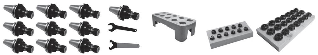 Toolholders  - CAT 40 Tooling Package - Part # C40-PKG - Top Tool & Supply