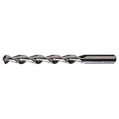 #25 RHS / RHC HSS 118 Degree Notched Point Parabolic HSS Jobber Drill - Bright - Exact Industrial Supply