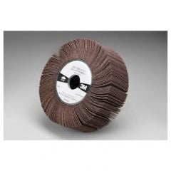 6 x 2 x 1" - 80 Grit - Aluminum Oxide - Cloth Wheel 244E - Top Tool & Supply
