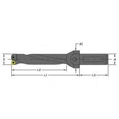 UD-1000-4D-100 - 1" Dia - Indexable Drill - Coolant Thru - Top Tool & Supply