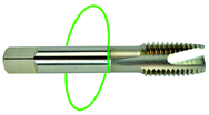 5/16-24 Dia. - H3 - 2 FL - Std Spiral Flute Tap - Green Ring - Top Tool & Supply