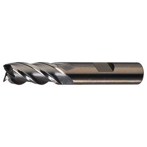 ‎1/2″ × 1/2″ × 1/2″ × 2-1/2″ RHS / RHC HSS-E (PM) Powder Metal Finishing End Mill-4F SE CC - Bright - Exact Industrial Supply