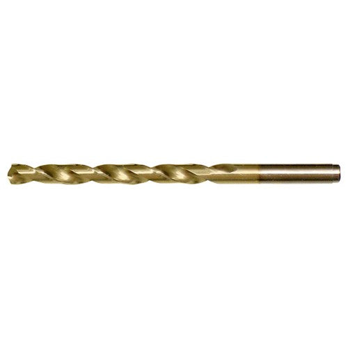 8.50mm RHS / RHC HSS-CO 8% (M42) 135 Degree Split Point Heavy Duty Cobalt Drill - TiN - Exact Industrial Supply