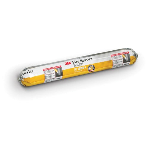 3M Fire Barrier Sealant IC 15WB+ Yellow 20 fl oz Sausage Pack - Top Tool & Supply