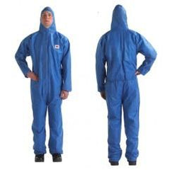 4515 3XL BLUE DISPOSABLE COVERALL - Top Tool & Supply