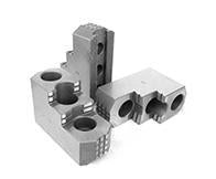 Hard Chuck Jaws - 3.0mm x 60 Serrations - Chuck Size 18" to 24" inches - Part #  K3-240HJ2-X - Top Tool & Supply