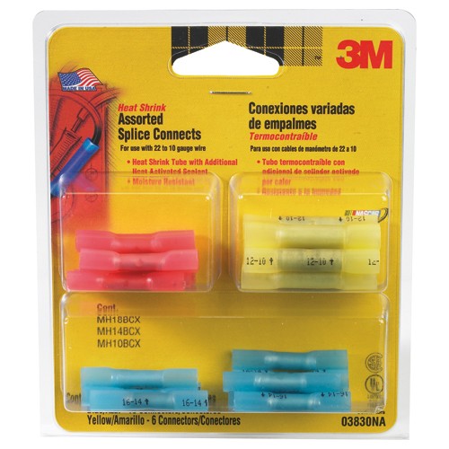 3M™ Electrical Connectors 038Assorted Alt Mfg # 03830 - Top Tool & Supply