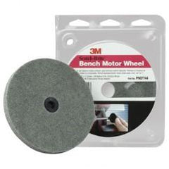 BENCH MOTOR WHEEL SCOTCH-BRITE - Top Tool & Supply