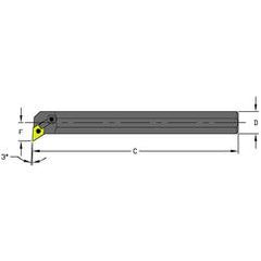 S20T MDUNR3 Steel Boring Bar - Top Tool & Supply