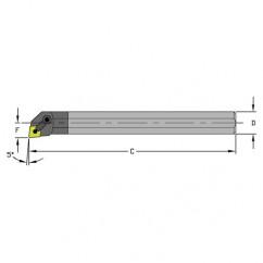 E12S MCLNR3 Solid Carbide Boring Bar w/Coolant - Top Tool & Supply