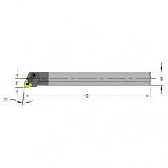 A16S MWLNR3 Steel Boring Bar w/Coolant - Top Tool & Supply