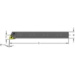 A20S MWLNL4 Steel Boring Bar w/Coolant - Top Tool & Supply