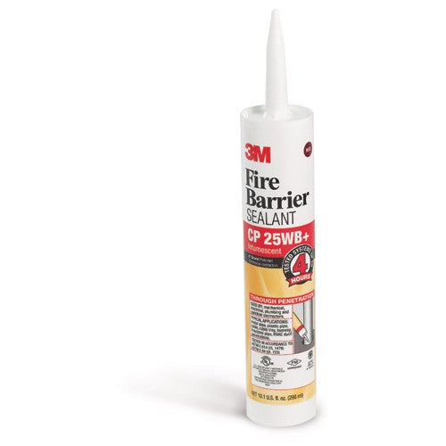 3M Fire Barrier Sealant CP 25WB+ Red 10.1 fl oz Cartridge - Top Tool & Supply