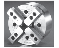 Strong Power Chucks - NIT-200 Series Chucks - 4 Jaw - Part # K-F208A05-NIT-B - Top Tool & Supply