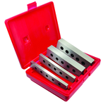 #CP31612 - 4 Piece Set - 3/16 & 1/2'' Thickness - 1/4'' Increments - 1 to 1-3/4'' - Parallel Set - Top Tool & Supply