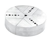 Round Chuck Jaws - Northfield Type Chucks - Chuck Size 3" inches - Part #  RNF-3100S - Top Tool & Supply