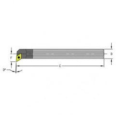 E12Q SDUCR3 Solid Carbide Boring Bar w/Coolant - Top Tool & Supply