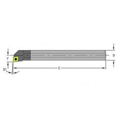 C08R SCLPR3 Solid Carbide Boring Bar - Top Tool & Supply