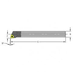 E12Q SWLCL3 Solid Carbide Boring Bar w/Coolant - Top Tool & Supply