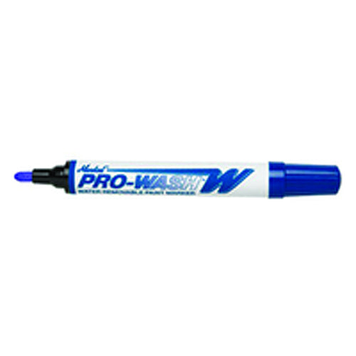 Pro Wash Marker W - Model 97035 - Blue - Top Tool & Supply