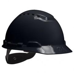 HARD HAT H-712R-UV BLACK WITH - Top Tool & Supply