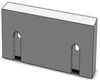 Ultra Quick Change Vice Jaws - SBM - Part #  VJ-6QM22012A-U - Top Tool & Supply