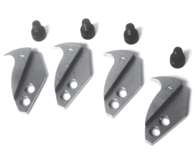 Bar Puller Replacement Fingers For CNC Lathes - Part # BU-MGAFHS4 - Top Tool & Supply