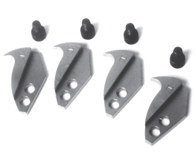 Bar Puller Replacement Fingers For CNC Lathes - Part # BU-MGAFBR4 - Top Tool & Supply