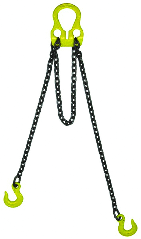 Double Chain Sling - #30003; 9/32'' x 6' - Top Tool & Supply