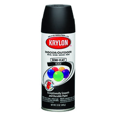 Interior/Exterior Industrial Maintenance Paint Semi Flat Black - Top Tool & Supply