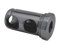 Type J Tool Holder Bushings - Part #  TBJ-20-0875-B - (OD: 2") (ID: 7/8") (Center Hole Distance: 1-1/2"   &   Shoulder to Center of First Hole: 3/4"   ) (# of Holes: 2 & Hole Size: 1") (Length Under Head: 3-1/2") - Top Tool & Supply