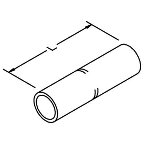 3M Scotchlok Copper Standard Barrel Connector 10003 up to 35 kV 2 AWG Brown - Top Tool & Supply