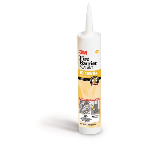 3M Fire Barrier Sealant IC 15WB+ Yellow 10.1 fl oz Cartridge - Top Tool & Supply