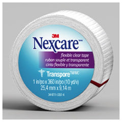 Nexcare Transpore Flexible Clear First Aid Tape 527-P1 2″ × 10 yds Wrapped - Top Tool & Supply